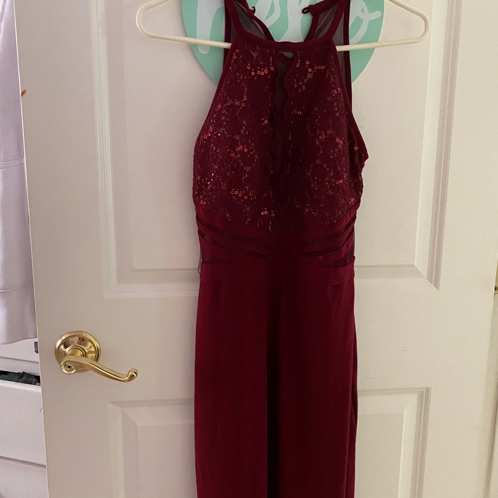 Macy Homecoming Red Dress